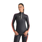 Sportful Apex W women's Jersey 2025 black / red