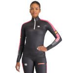 Sportful Apex W women's Jersey 2024 black / raspberry pink