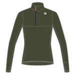 трикотажная кофта Sportful Cardio Tech W Jersey оливковая