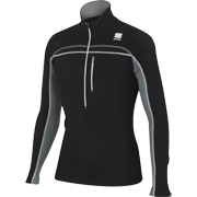 Тёплая кофта Sportful Cardio Evo Tech Top чёрная