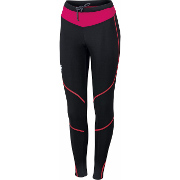 Тёплое трико Sportful Cardio Evo Tech Tight W чёрно-розовое