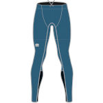 трико Sportful Cardio Tech Tight серо-голубое