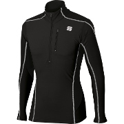 Тёплая кофта Sportful Cardio Tech Top чёрная