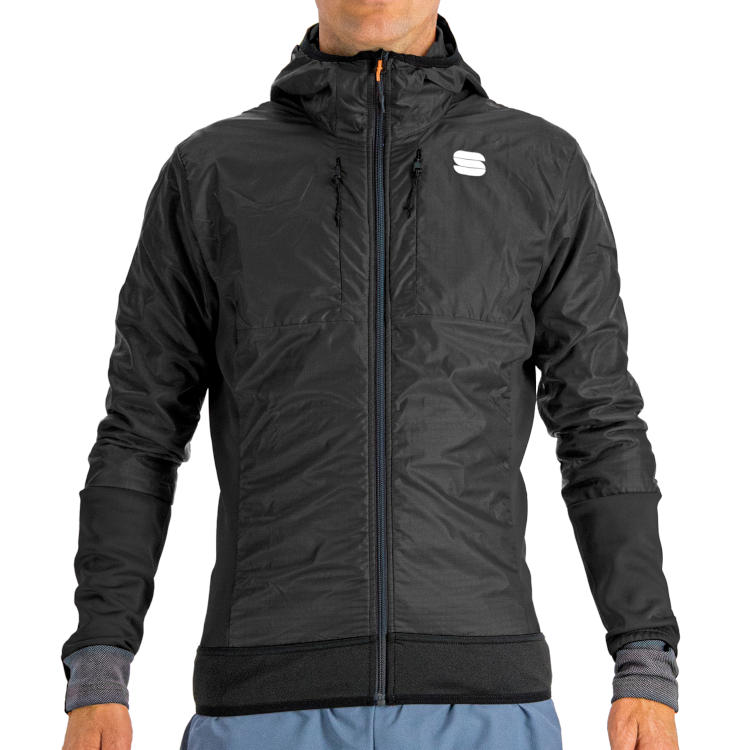 Winter Sport Jacket Sportful Tech black, CrossCountry Elite Sports VoF