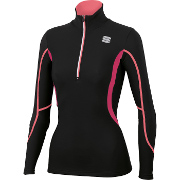 Varm genser for kvinner Sportful Cardio Tech Top W svart