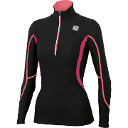 Тёплая женская кофта Sportful Cardio Tech Top W чёрная