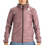 Veste femme de sports d\'hiver Sportful Cardio W Tech Wind Jacket mauve