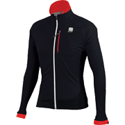 Lett vinter jakke Sportful Cardio Wind Top svart