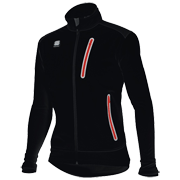 Universell Langrenn jakke Sportful Easy XC Check Softshell svart