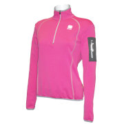 Warm knitted jersey Sportful Distanza Top W fuchsia