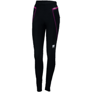 Damen-Hosen Sportful Dolomiti TDT + Tight schwarz-fucsia