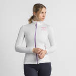 Women Jersey Sportful Doro Cardio Fleece 2027 white