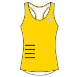 Women\'s sleeveless jersey Sportful Doro Cardio Top yellow