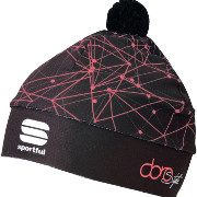 Kvinnors Mössa Sportful Doro Hat svart-coral