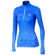 верх женского костюма Sportful Doro  Race Jersey сине-голубой