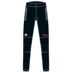 Kvinnors byxor Sportful Doro Squadra WS W Pants svart-gul