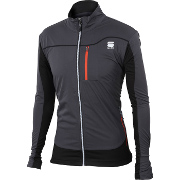 Sportful Engadin Wind Jacke grau-schwarz