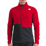 Warme jas Sportful Engadin Jacket 2023 tango rood
