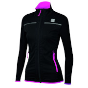 женская куртка Sportful Engadin Wind Jacket W чёрная