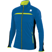 Jakke Sportful Engadin Wind Jacket blå-lima