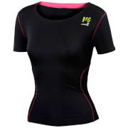 лёгкая женская футболка Sportful Karpos Fast W Jersey чёрная