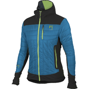 Warme jack Sportful Karpos Lastei Loft Jacket zwart-azuurblauw