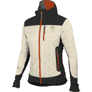 Warme jack Sportful Karpos Lastei Loft Jacket wit-zwart