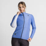 Women cross-country ski jacket Sportful Offset W Jacket frozen ocean / lunar grey