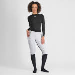 Women cross-country ski pants Sportful Offset W Pant white-black
