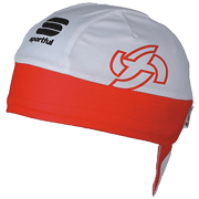 Sportful Pirata 2M Bandana wit-rood