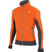 Warm-up Jacke Sportful Punta Jacket orangerot-schwarz