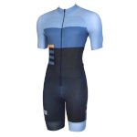 роллерный комбинезон Sportful  Training Rollerski Suit чёрно-серо-голубой