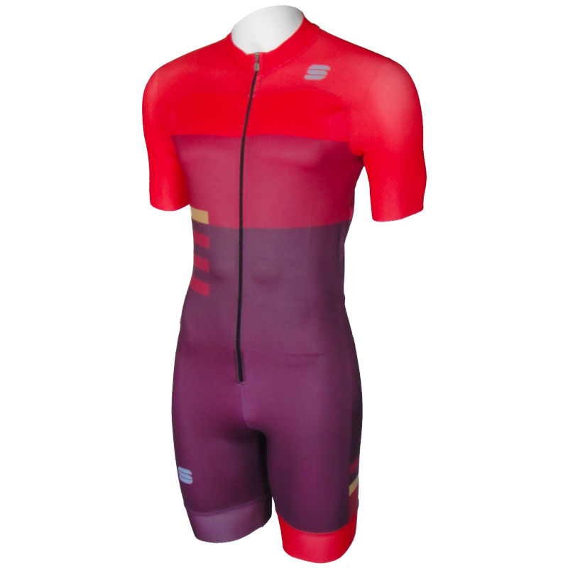 Sportful Training Rollerski Suit rött vin