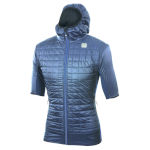 Warm-up jacket Sportful Rythmo Puffy Blue Sea