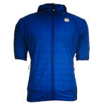 Veste d'échauffement Sportful Rythmo Puffy Céramique bleue