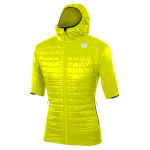 Куртка с коротки рукавом Sportful Rythmo Puffyn лимонно-жёлтая