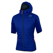 Veste d'échauffement Sportful Rythmo Puffy Evolution bleu crépus