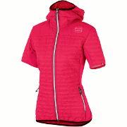 Veste d'échauffement Sportful Rythmo W Puffy manches courtes cerise