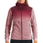 Warm dames jas Sportful Rythmo W mauve/rode wijn