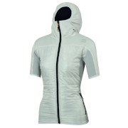 женская куртка с коротки рукавом Sportful Rythmo Evo W Puffy светло-серая