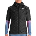 Veste d'échauffement femme Sportful Rythmo W Puffy noir