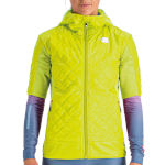 Veste d\'échauffement femme Sportful Rythmo W Puffy Cedar