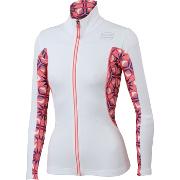 Vrouwen jas Sportful Rythmo W Top Wit/Caleidoscoop