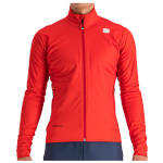 разминочная куртка Sportful Squadra Jacket 2022 ярко алая