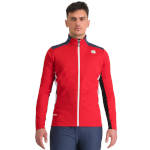 Performance jacket Sportful Squadra 2024 tango red / galaxy blue