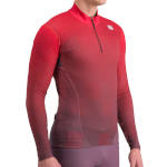 Sportful Squadra Race Jersey huckleberry / tango red