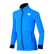 Veste d\'échauffement Sportful Squadra Junior bleu brillant