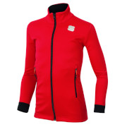 Warm-up jacket Sportful Squadra Junior red