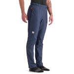 Pantalon d’entraînement chaud Sportful Squadra WS Pant Short Zip galaxie bleu
