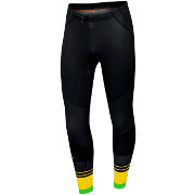 Sportful Squadra Race broek Zwart/groen fluo/geel fluo